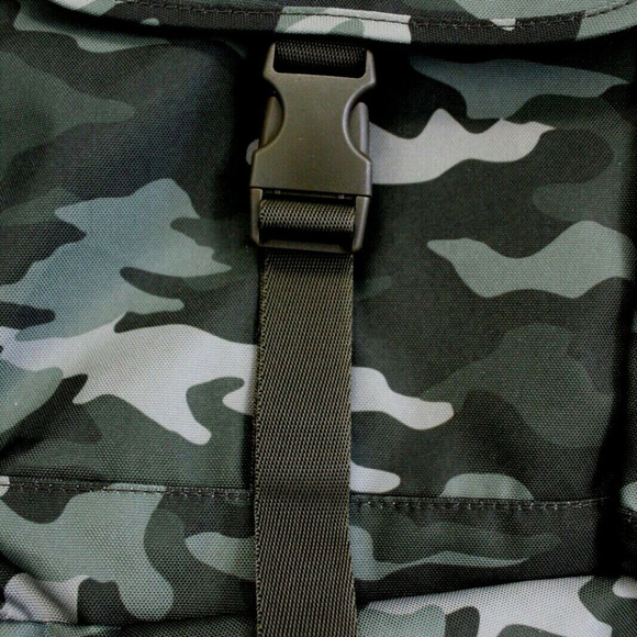 Victoria's Secret PINK Camo Mini Backpack Green - Picture 2 of 5